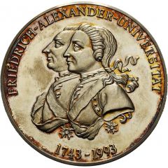 250th anniversary of the Friedrich-Alexander-University in Erlangen