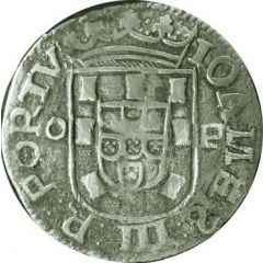 Tostão `O-P` – João III 3rd type, Porto