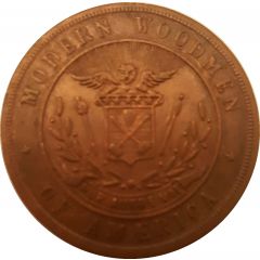 5000 Dollars Brazen Coin - Modern Woodmen Of America