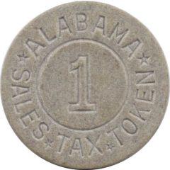 1 Mill - Sales Tax Token Alabama