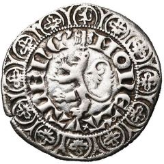 Groat `with Lion` - William II of Avesnes