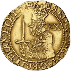 1 Unite - Charles I Oxford mint