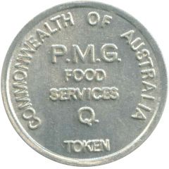 Token - Commonwealth of Australia P.M.G. Food Services - Queensland