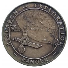 Medal - The Caltech - JPL Numismatic Society Ranger