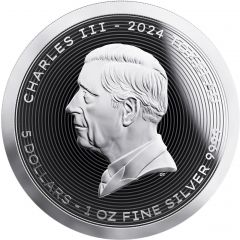 5 Dollars - Charles III Vivat Humanitas