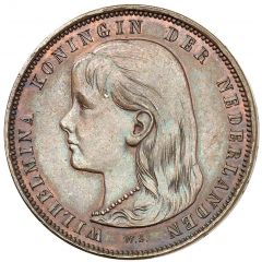 1 Gulden - Wilhelmina Pattern