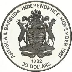30 Dollars - Elizabeth II Yorktown 1781