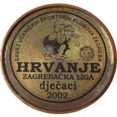 Medal - Association of Student Sports Clubs of Zagreb Wrestling