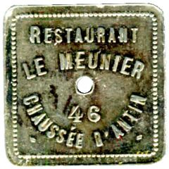 5 Francs - Restaurant le Meunier Paris