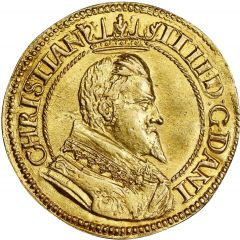 Gold coin - Christian IV