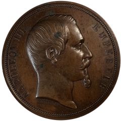 Medal - Napoleon III Royal Visit from England to Boulogne-sur-Mer