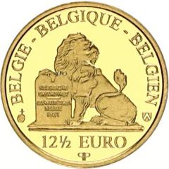 12 1/2 Euros - Philippe Queen Elisabeth