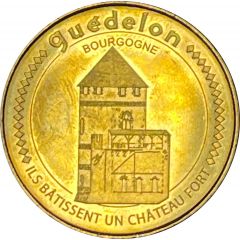 Jeton touristique - Monnaie de Paris - Guédelon - Bourgogne