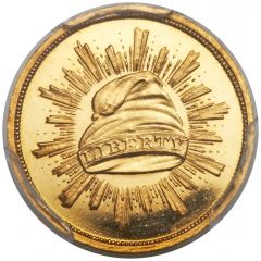1 Dollar `Gold Dollar` Pattern