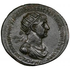 Dupondius - Trajan SENATVS POPVLVSQVE ROMANVS S C