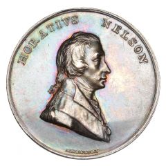Medal - Frederick William III Lord Nelson, A. Abramson, silver