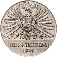 25 Pfennig - Wilhelm II Pattern