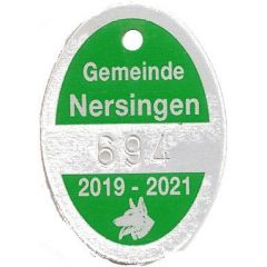 Dog Tax Token Nersingen 2019-2021