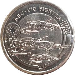 Token - Star Wars, Revenge of the Sith Arc-170 Fighter