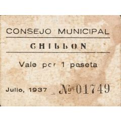 1 Peseta Chillón