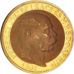 100 Korona - Francis Joseph I Coronation