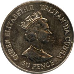 50 Pence - Elizabeth II Winston Churchill