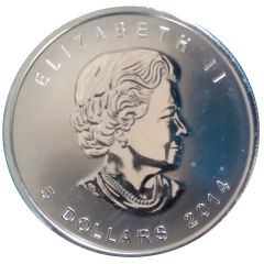 5 Dollars - Elizabeth II Bald Eagle, 1 oz. Silver Bullion Coinage