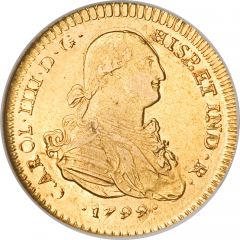 2 Escudos - Carlos IV