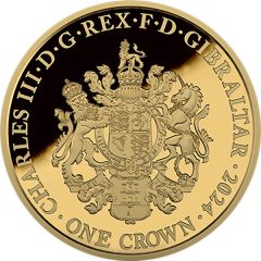 1 Crown - Charles III Gunnar Sønsteby - sabotage on Luftwaffe