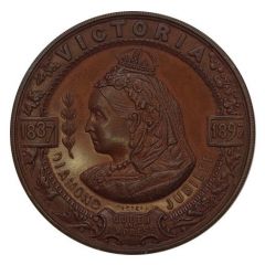 Medal - Diamond Jubilee Queen Victoria