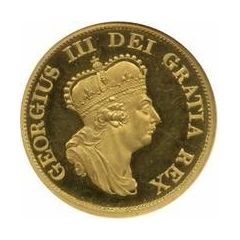 1/2 Penny - George III Gold Strike Pattern