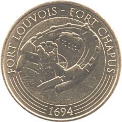 Monnaie de Paris Tourist Token - Fort Louvois - Fort Chapus 1694