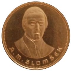 Medal - Great men of Slovenia Anton Martin Slomšek