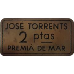 2 Pesetas - José Torrents