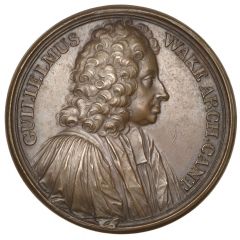 Medal William Wake, bronze