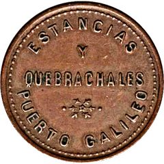 50 Centavos - Estancias y Quebrachales Puerto Galileo