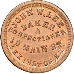 1/2 Pint Milk - John W. Lee Baker & Confectioner Lexington, Kentucky