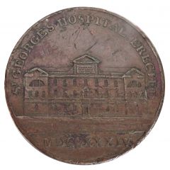 1 Penny Middlesex - London / St. George`s Hospital