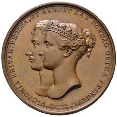 Medal - Victoria Birth of Princess Victoria, T. Halliday