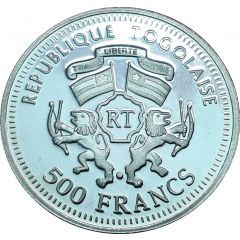 500 Francs CFA Goethe / Schiller
