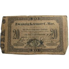 20 Kreuzers Komotau