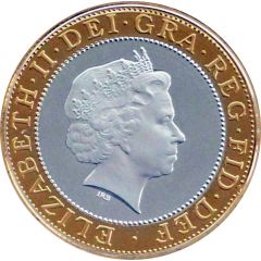 2 Pounds - Elizabeth II Technology, Silver Proof