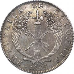 8 Reales Republic of Colombia