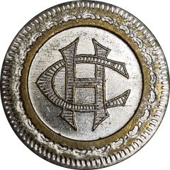 20 centimes à consommer - CH monogramme