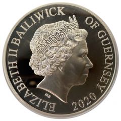 5 Pounds Elizabeth II 75th Anniversary-V.E. Day, Silver Proof