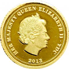 1/2 Crown - Elizabeth II Ducat - Fabula Aurum