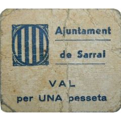 1 Peseta Sarral