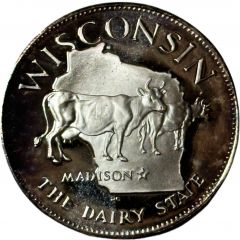 Medal - States of the Union Wisconsin