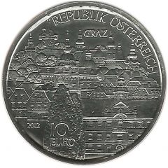10 Euros Steiermark, Silver