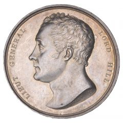 Medal - George III Battle of Almaraz, silver